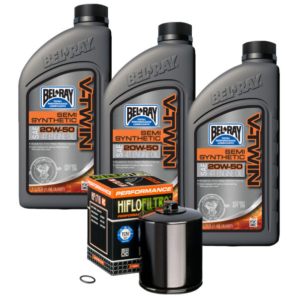 Bel-Ray Semi-Synthetic Engine Oil Change Kit Fits Harley-Davidson - Twisted Choppers Bel-Ray Semi-Synthetic Engine Oil Change Kit Fits Harley-Davidson - Image 6