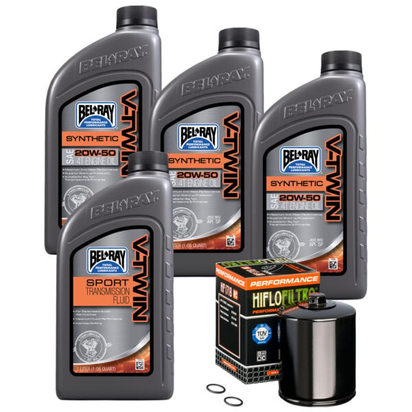 Bel-Ray Synthetic 3-Hole Complete Oil Change Kit Fits Harley-Davidson - Image 6