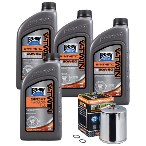 Bel-Ray Synthetic 3-Hole Complete Oil Change Kit Fits Harley-Davidson - Image 5