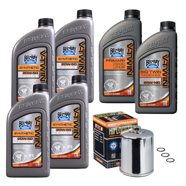 Bel-Ray Synthetic 3-Hole Complete Oil Change Kit for 1984-Up Harley Davidson Big Twin and Sportster - Image 12