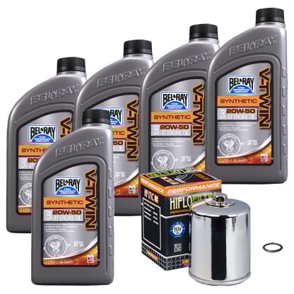 Bel-Ray Synthetic Engine Oil Change For Harley Davidson Motorcycles | Twisted Choppers