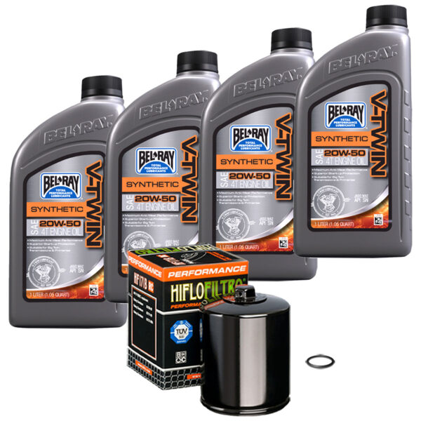 Bel-Ray Synthetic Engine Oil Change Kit For 1984-Up Harley Davidson Big Twin and Sportster - Image 3