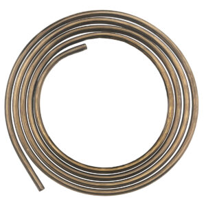 Nickel-Copper Oil Line For Use With Twisted Choppers Hardline Oil Line Kits