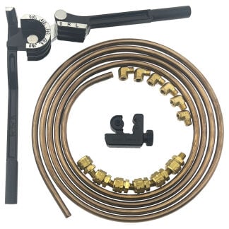 Copper Hard Oil Line Kit For Harley Davidson Motorcycles, Choppers And Bobbers (Copy) | Twisted Choppers