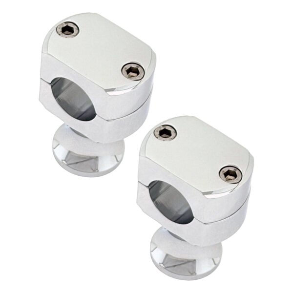 2 Inch Tall 1 Inch Clamp Vintage Motorcycle Risers - Image 6