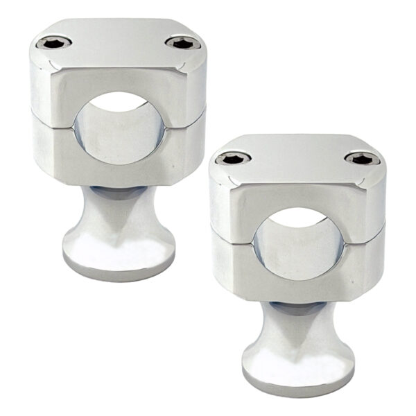 2 Inch Tall 1 Inch Clamp Vintage Motorcycle Risers - Image 4