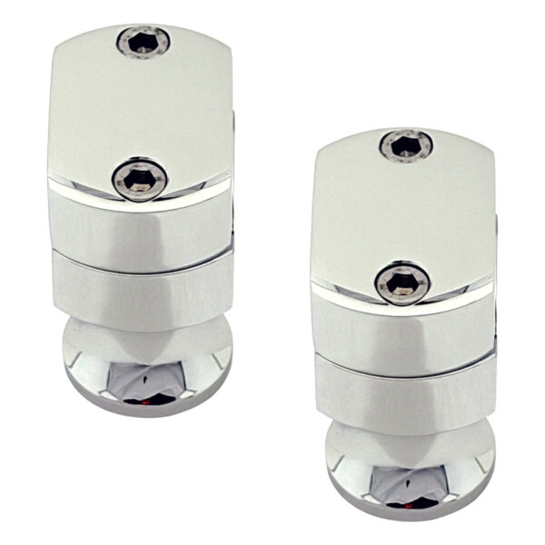 2 Inch Tall 1 Inch Clamp Vintage Motorcycle Risers - Image 3