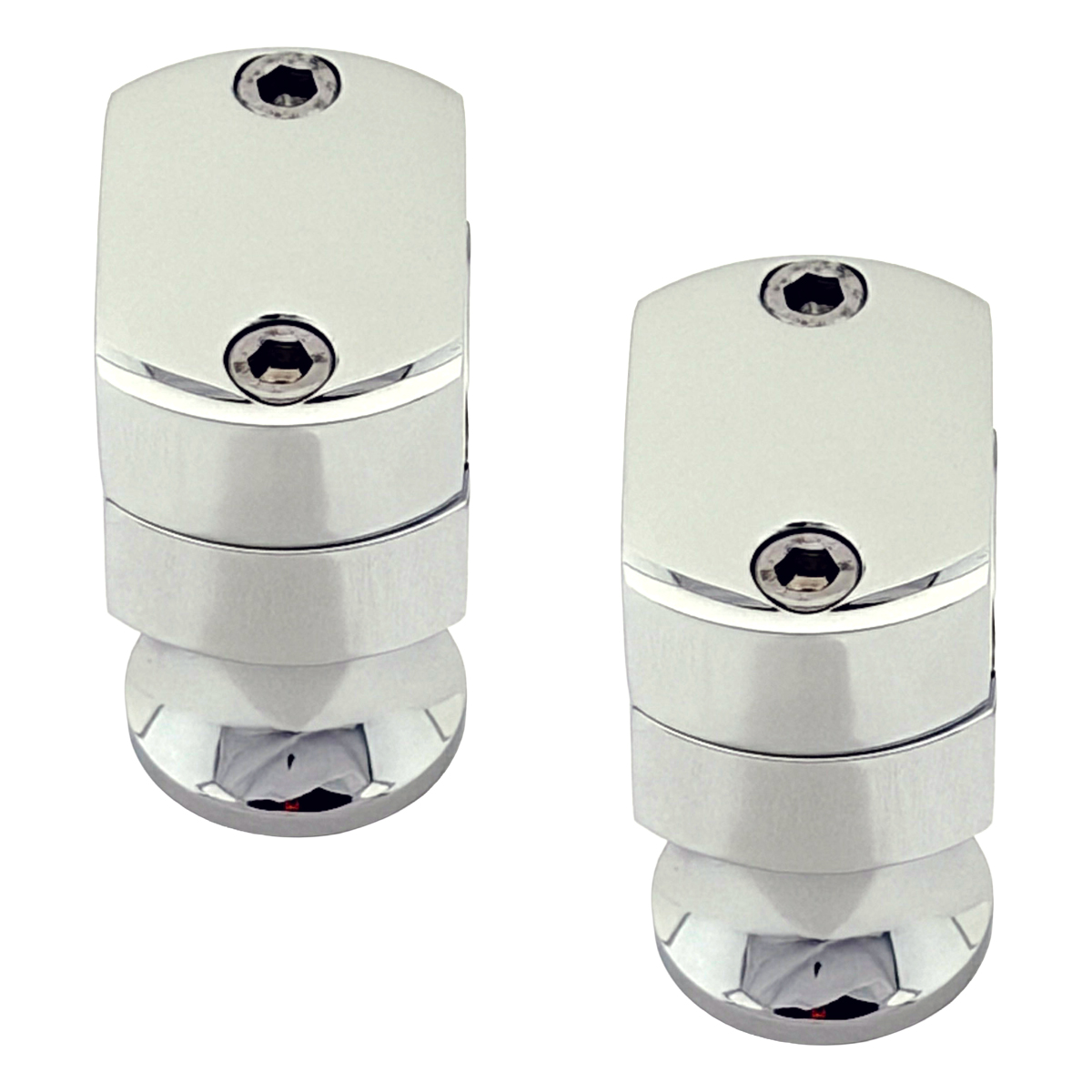 2 Inch Tall 1 Inch Clamp Vintage Motorcycle Risers | Twisted Choppers