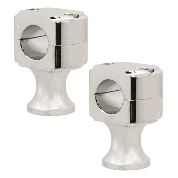 2 Inch Tall 1 Inch Clamp Vintage Motorcycle Risers - Image 8