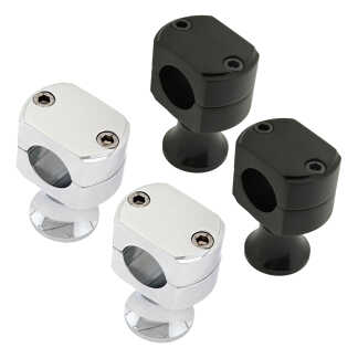 2 Inch Tall 1 Inch Clamp Vintage Motorcycle Risers | Twisted Choppers