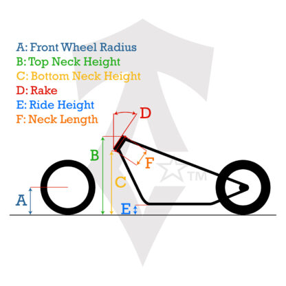 Twisted Choppers Wide Wishbone Springer Front End Forks – Sportster 04-22 & Dyna 91-17 - Image 8