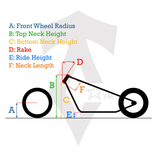 Twisted Choppers Wide Wishbone Springer Front End Forks – Sportster 04-22 & Dyna 91-17 - Image 8