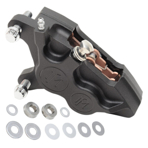 Performance Machine 4-Piston Differential-Bore Front Caliper - 2000-2017 Harley-Davidson - Image 9