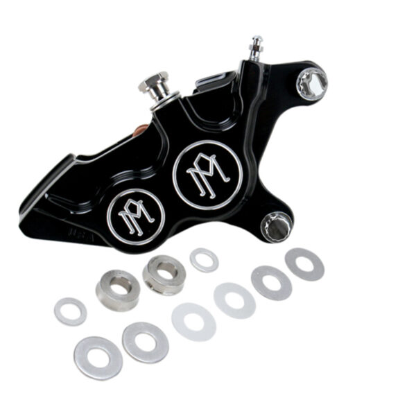 Performance Machine 4-Piston Differential-Bore Front Caliper - 2000-2017 Harley-Davidson - Image 4