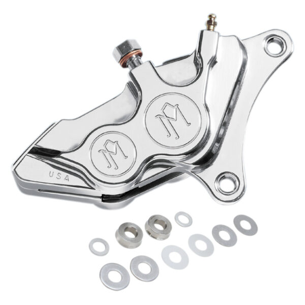 Performance Machine 4-Piston Differential-Bore Front Caliper - 2000-2017 Harley-Davidson - Image 6