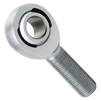 Male Chromoly Rod End - Hard Chrome - Heavy-Duty Heim Joint | Twisted Choppers