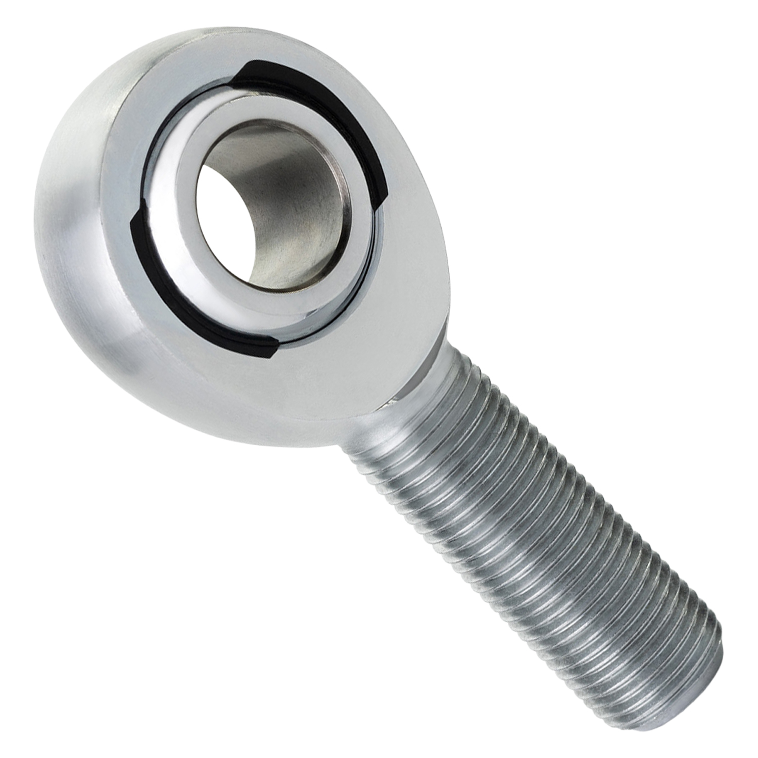 QA1 3/4" Male Heim Rod End - Chrome Moly, Black Finish - Pack Of 8 (PCMR12k)