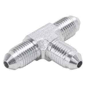 Goodridge 3 AN Male 3 Way T Chrome Brake Line Fitting For Harley Dual Disc