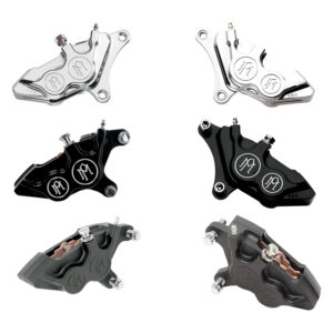 Performance Machine 4-Piston Differential-Bore Front Caliper - 2000-2017 Harley-Davidson