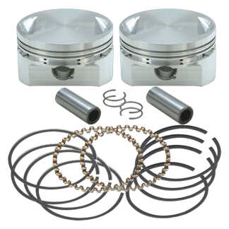 S&S Cycle 4.425 Inch Bore Forged Piston Kit for T143 Engines - + .020 Inch Bore | Twisted Choppers