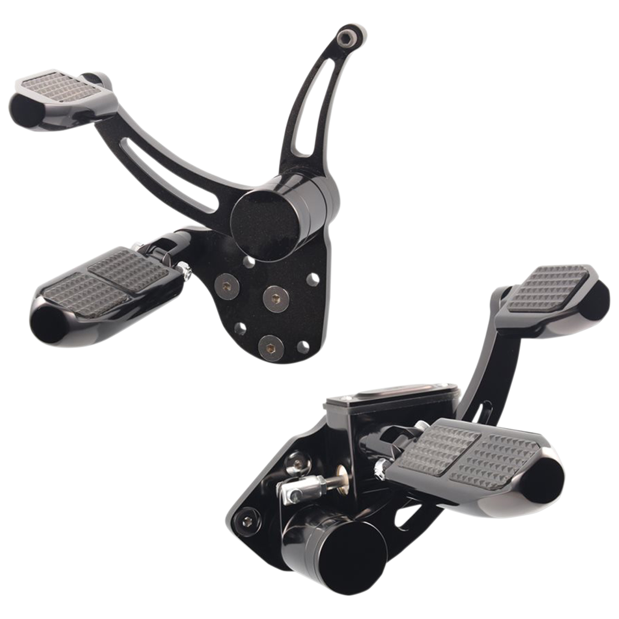 GMA Forward Controls Flat Pegs for 1984-1999 Harley-Davidson Softail - Twisted Choppers GMA Forward Controls Flat Pegs for 1984-1999 Harley-Davidson Softail