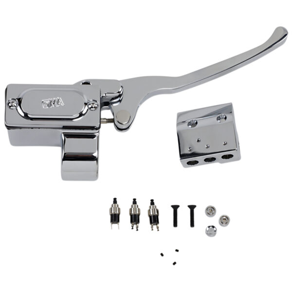 GMA Engineering 5/8 Inch Bore Master Cylinder Brake Lever 1-Inch Handlebars - Twisted Choppers GMA Engineering 5/8 Inch Bore Master Cylinder Brake Lever 1-Inch Handlebars - Image 5