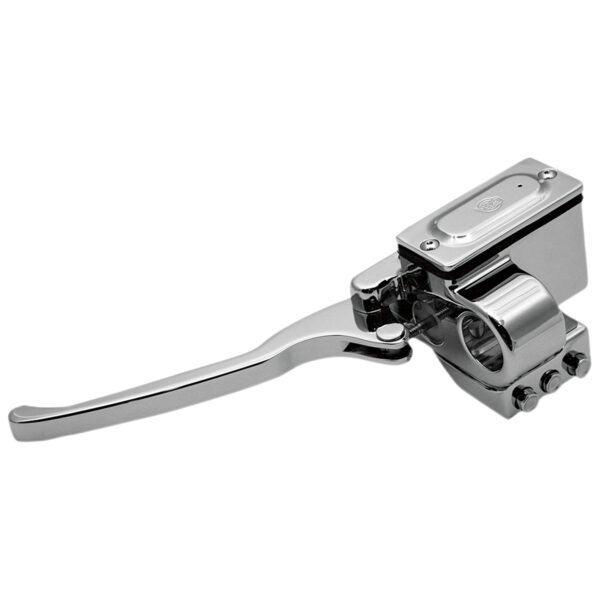 GMA Engineering 9/16 Inch Bore Master Cylinder Clutch Lever 1-Inch Handlebars - Twisted Choppers GMA Engineering 9/16 Inch Bore Master Cylinder Clutch Lever 1-Inch Handlebars - Image 4