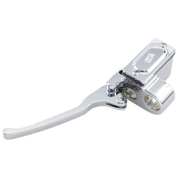GMA Engineering 9/16 Inch Bore Master Cylinder Clutch Lever 1-Inch Handlebars - Twisted Choppers GMA Engineering 9/16 Inch Bore Master Cylinder Clutch Lever 1-Inch Handlebars - Image 3