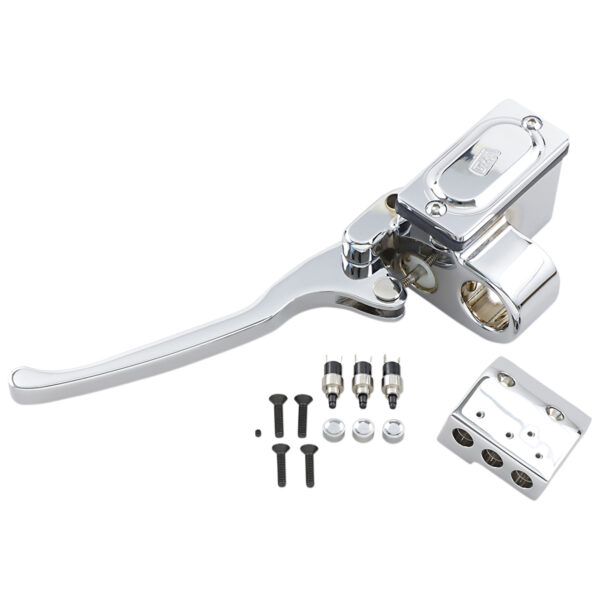 GMA Engineering 9/16 Inch Bore Master Cylinder Clutch Lever 1-Inch Handlebars - Twisted Choppers GMA Engineering 9/16 Inch Bore Master Cylinder Clutch Lever 1-Inch Handlebars - Image 7