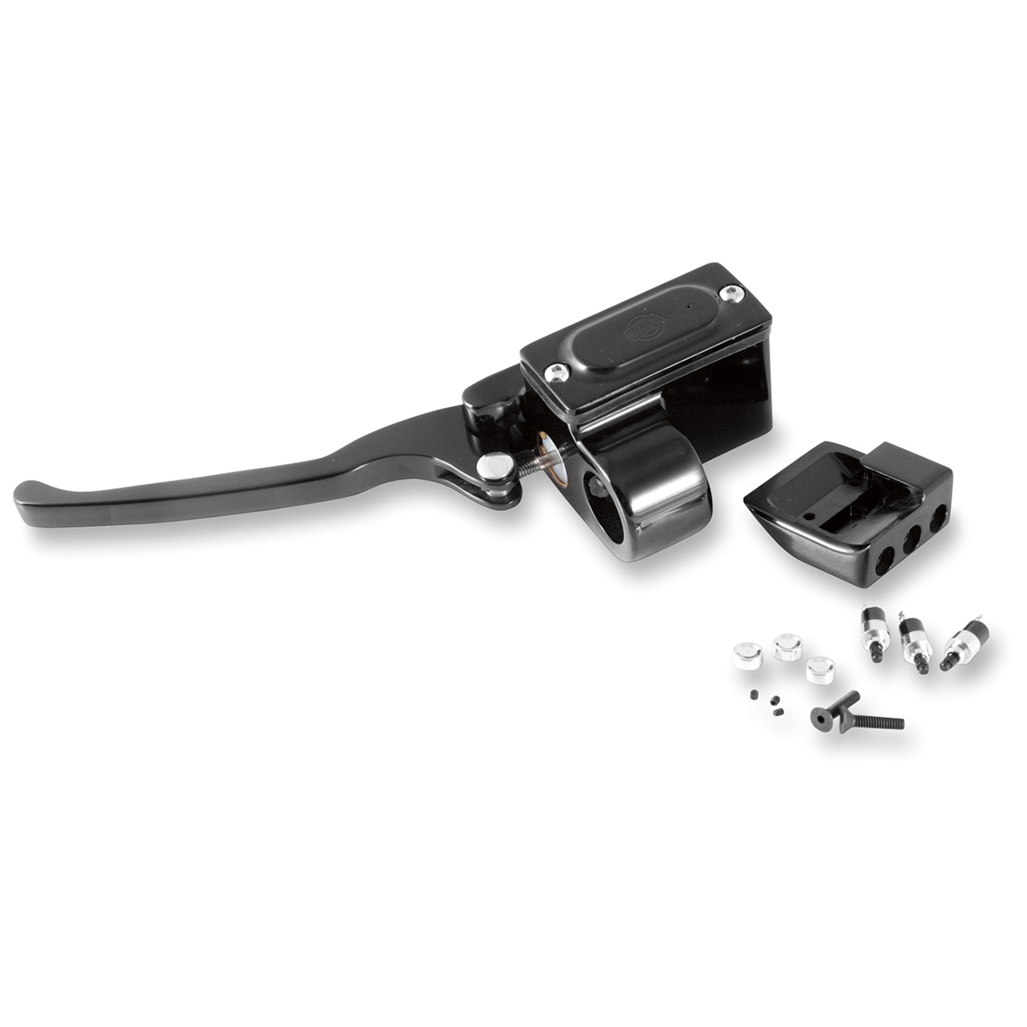 GMA Engineering 9/16 Inch Bore Master Cylinder Clutch Lever 1-Inch Handlebars - Twisted Choppers GMA Engineering 9/16 Inch Bore Master Cylinder Clutch Lever 1-Inch Handlebars - Image 2