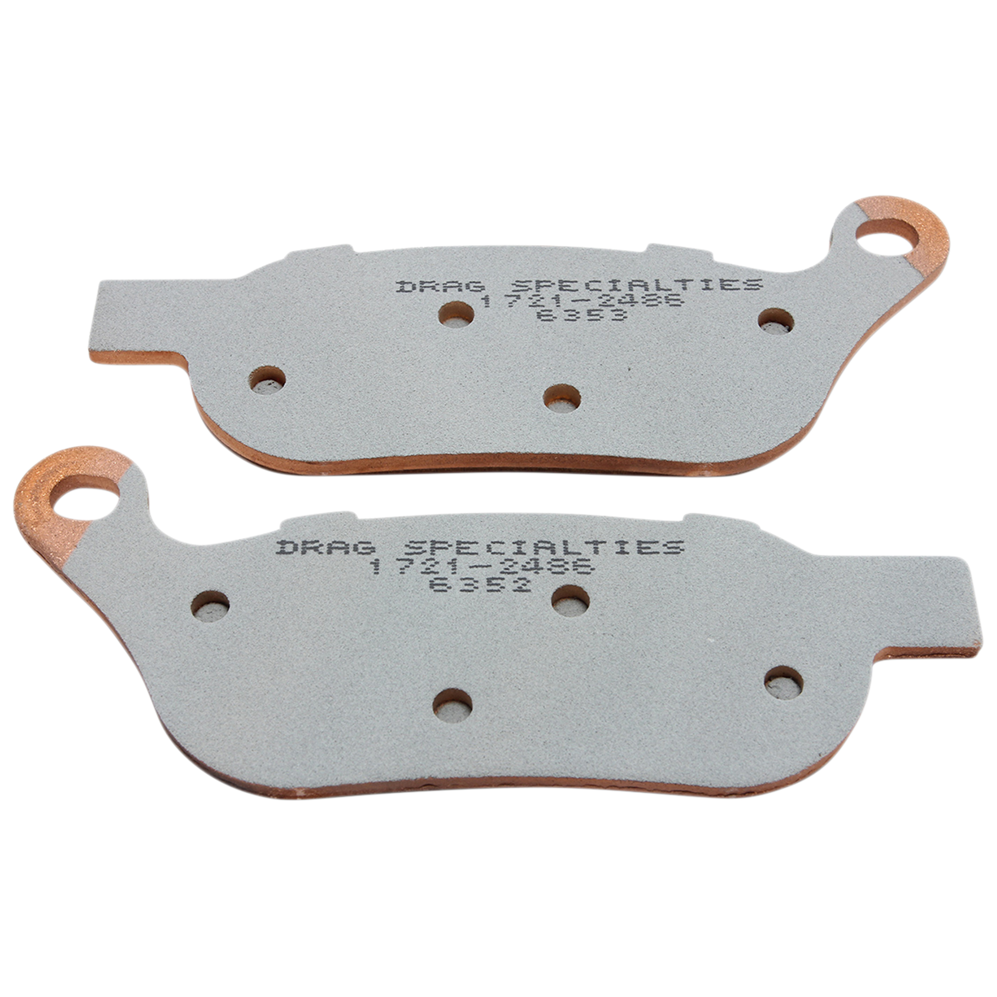 Drag Specialties Sintered Metal Brake Pads HD987 for Harley-Davidson - Twisted Choppers Drag Specialties Sintered Metal Brake Pads HD987 for Harley-Davidson