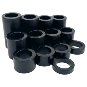 Mid-USA 3/4 Inch Axle Spacer Kit 13 Piece Black