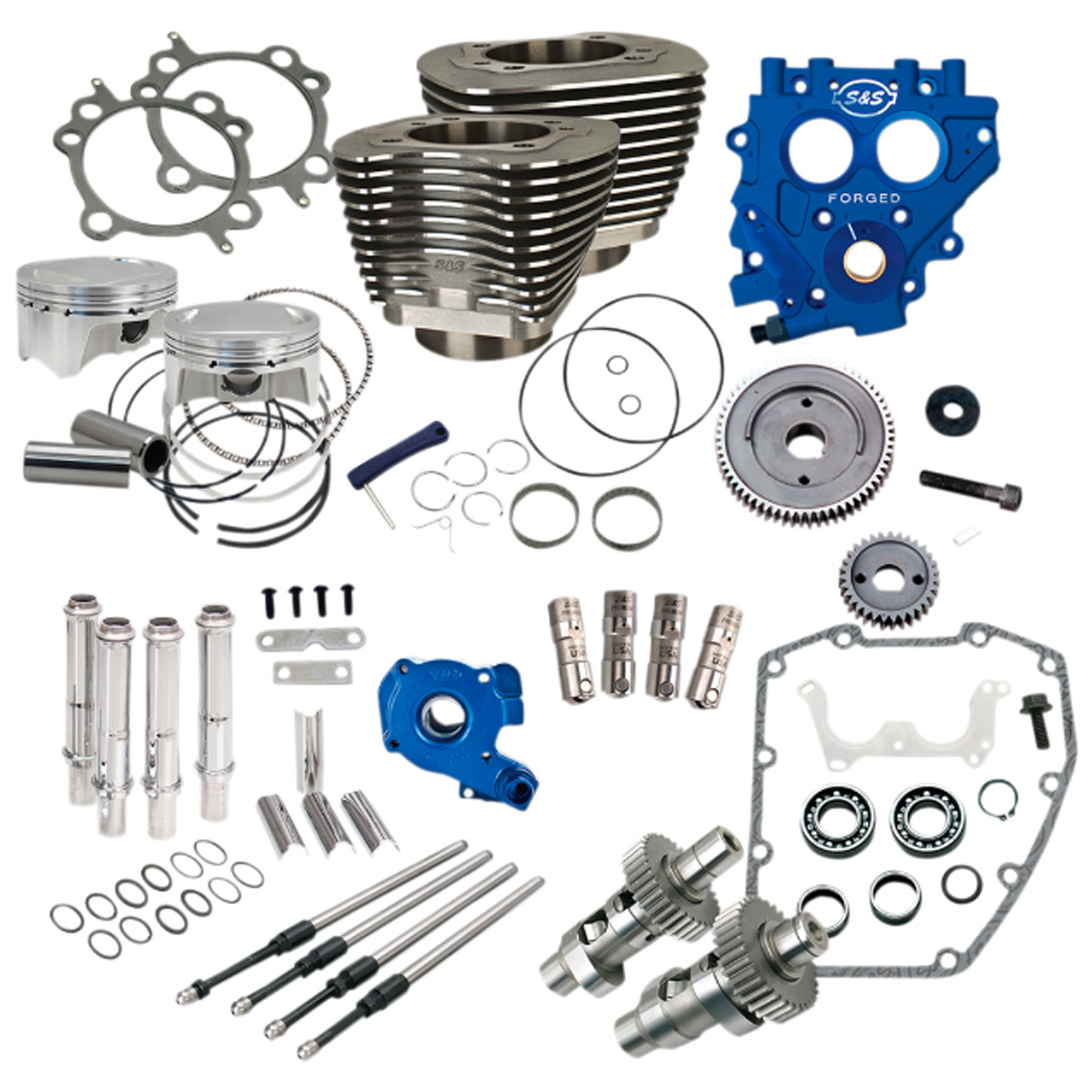 S&S Cycle 100ci Power Package for 1999-2006 Harley-Davidson Twin Cam 88 - Twisted Choppers S&S Cycle 100ci Power Package for 1999-2006 Harley-Davidson Twin Cam 88 - Image 2