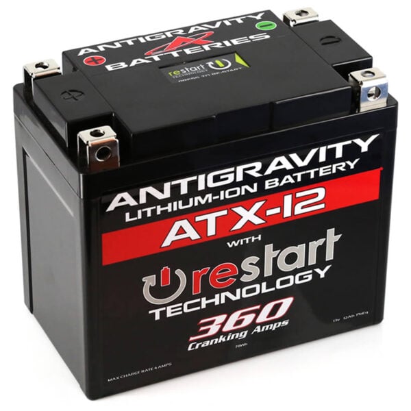 Antigravity Batteries RE-START Lithium Battery Motorcycle Powersports With Built-In Jump Start - Image 6