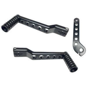 Twisted Choppers SureGrip Heel-Toe Shift Lever Kit for 1982-2016 Harley-Davidson Touring