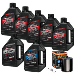 Maxima Racing Oil 3-Hole Oil Change Kit fits Harley-Davidson