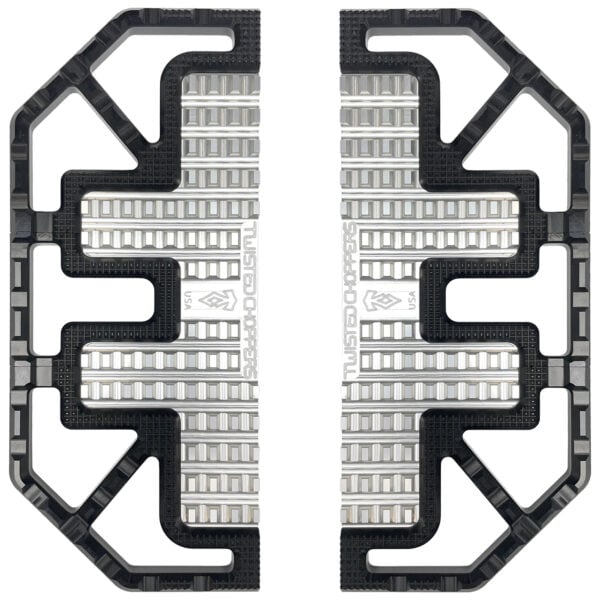 Twisted Choppers SureGrip Driver Floorboards Fits Indian Touring and Chief 2014-2026 - Image 3
