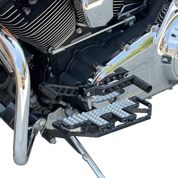 Twisted Choppers SureGrip Driver Floorboards Fits Harley-Davidson Touring 1980-2026 - Twisted Choppers Twisted Choppers SureGrip Driver Floorboards Fits Harley-Davidson Touring 1980-2026 - Image 3