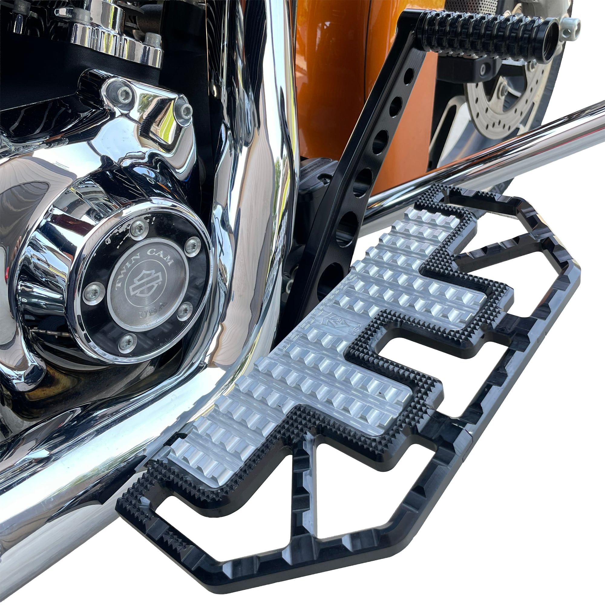 Twisted Choppers SureGrip Driver Floorboards Fits Harley-Davidson Touring 1980-2026 - Twisted Choppers Twisted Choppers SureGrip Driver Floorboards Fits Harley-Davidson Touring 1980-2026 - Image 2