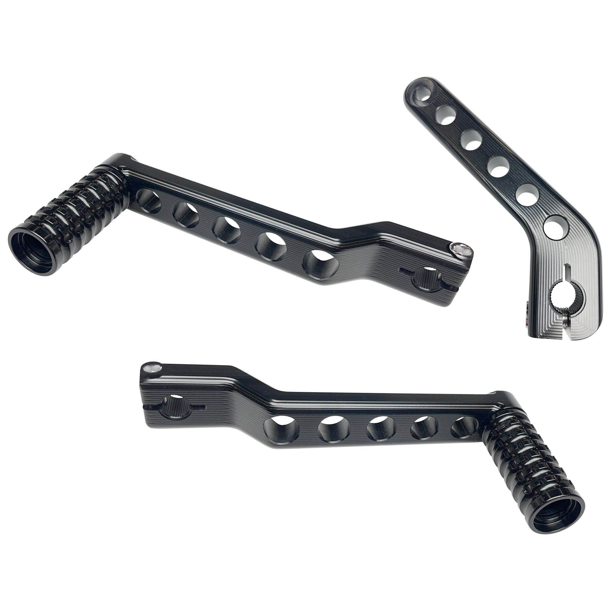 Twisted Choppers SureGrip Heel-Toe Shift Lever Kit for 2017-2026 Harley-Davidson Touring - Twisted Choppers Twisted Choppers SureGrip Heel-Toe Shift Lever Kit for 2017-2026 Harley-Davidson Touring