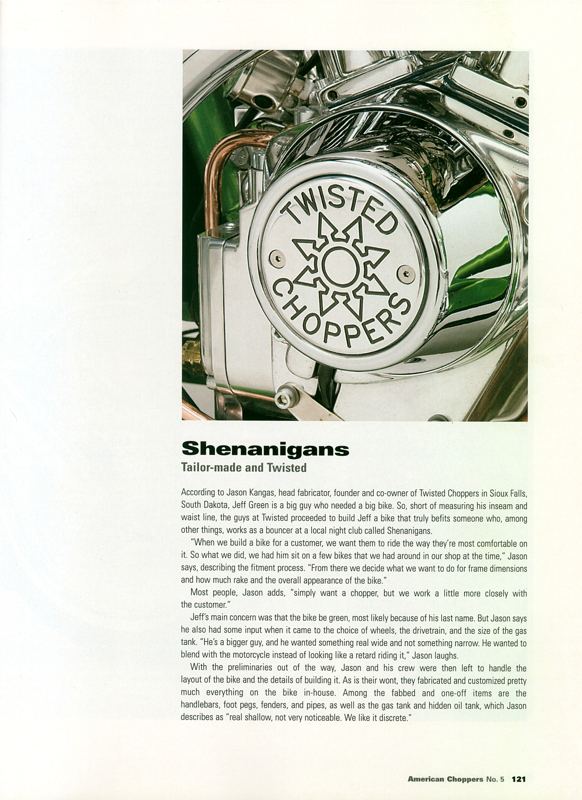 American Choppers: Green Machine, page 2