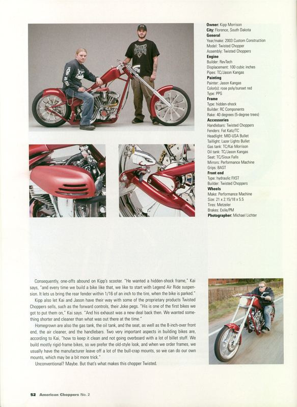 American Choppers: Kipp’s Softail, page 3