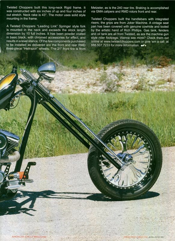 American Cycle: Modern Retro Chopper, page 4