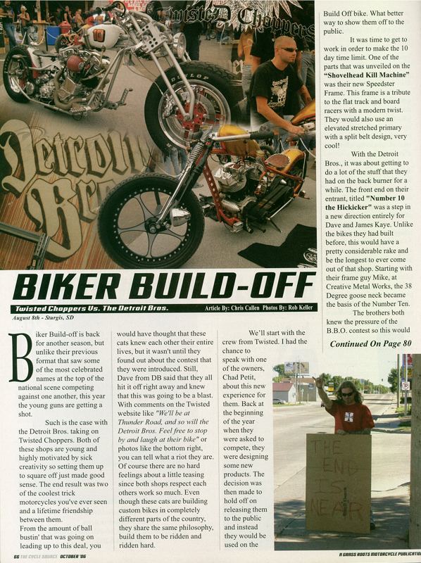 Cycle Source: Biker Build Off
