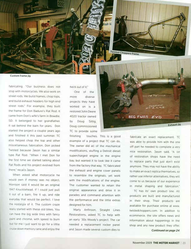 Motor Market: Twisted Choppers, page 4