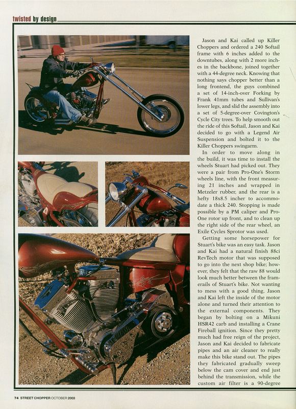Street Chopper: Softail, page 3