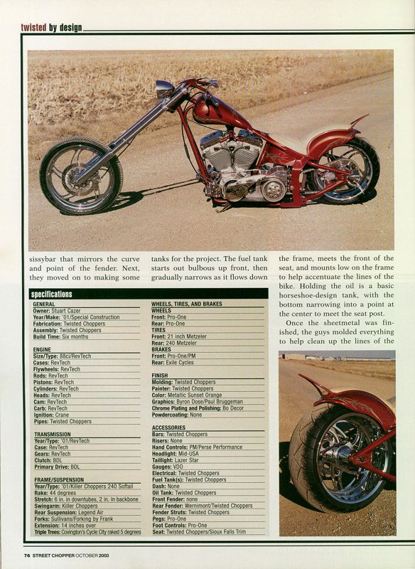Street Chopper: Softail, page 5